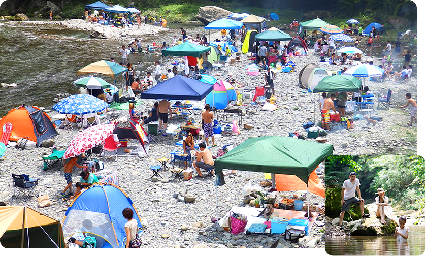 五感で楽しむ秋川渓谷
